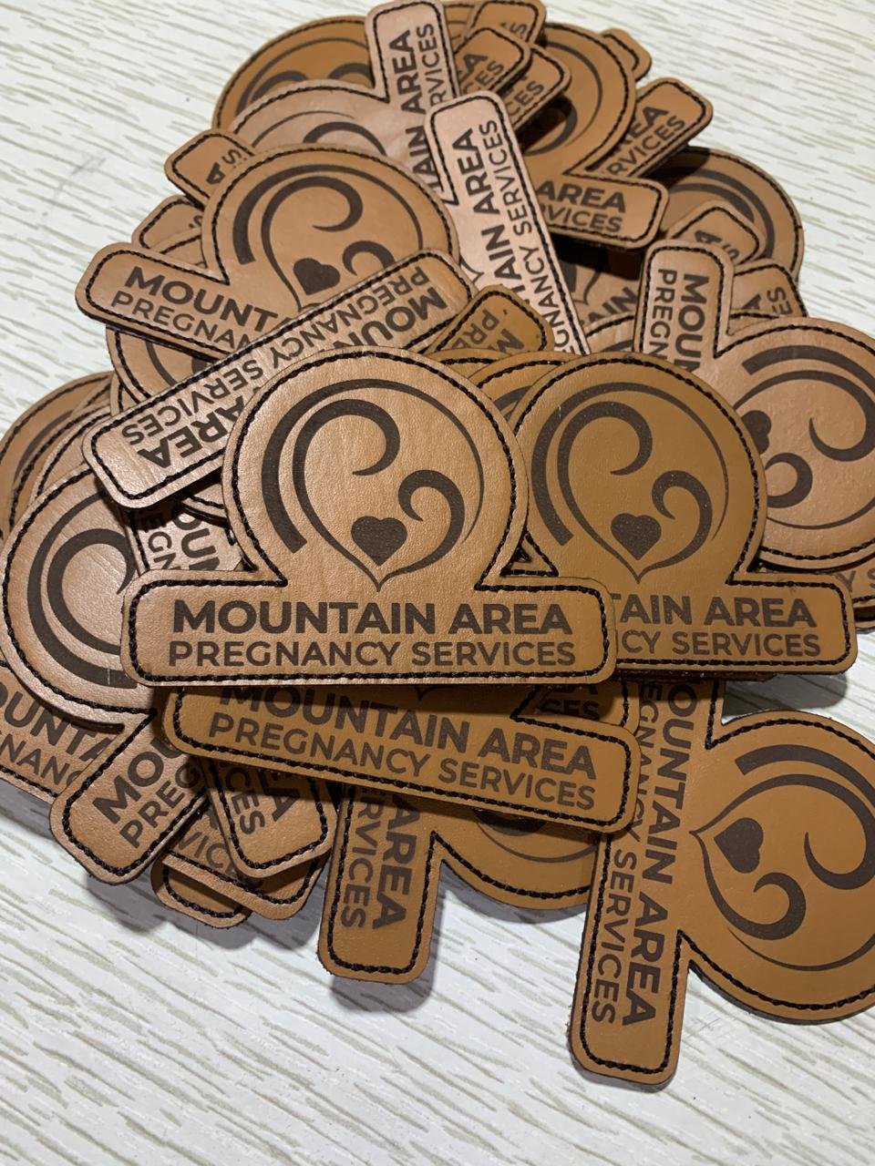 Premium leather badge — Spirit Custom Store