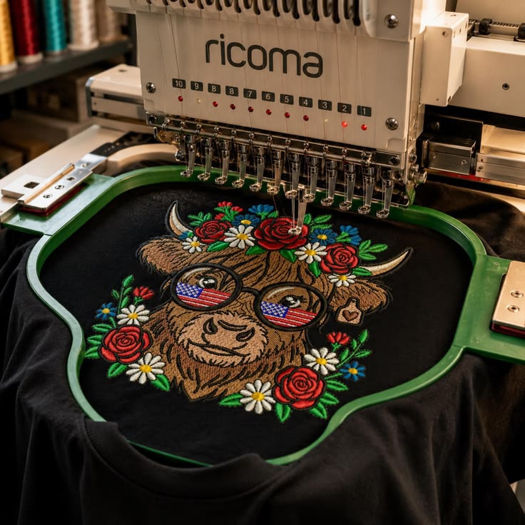 Embroidery Digitizing sample by Spirit Custom Store