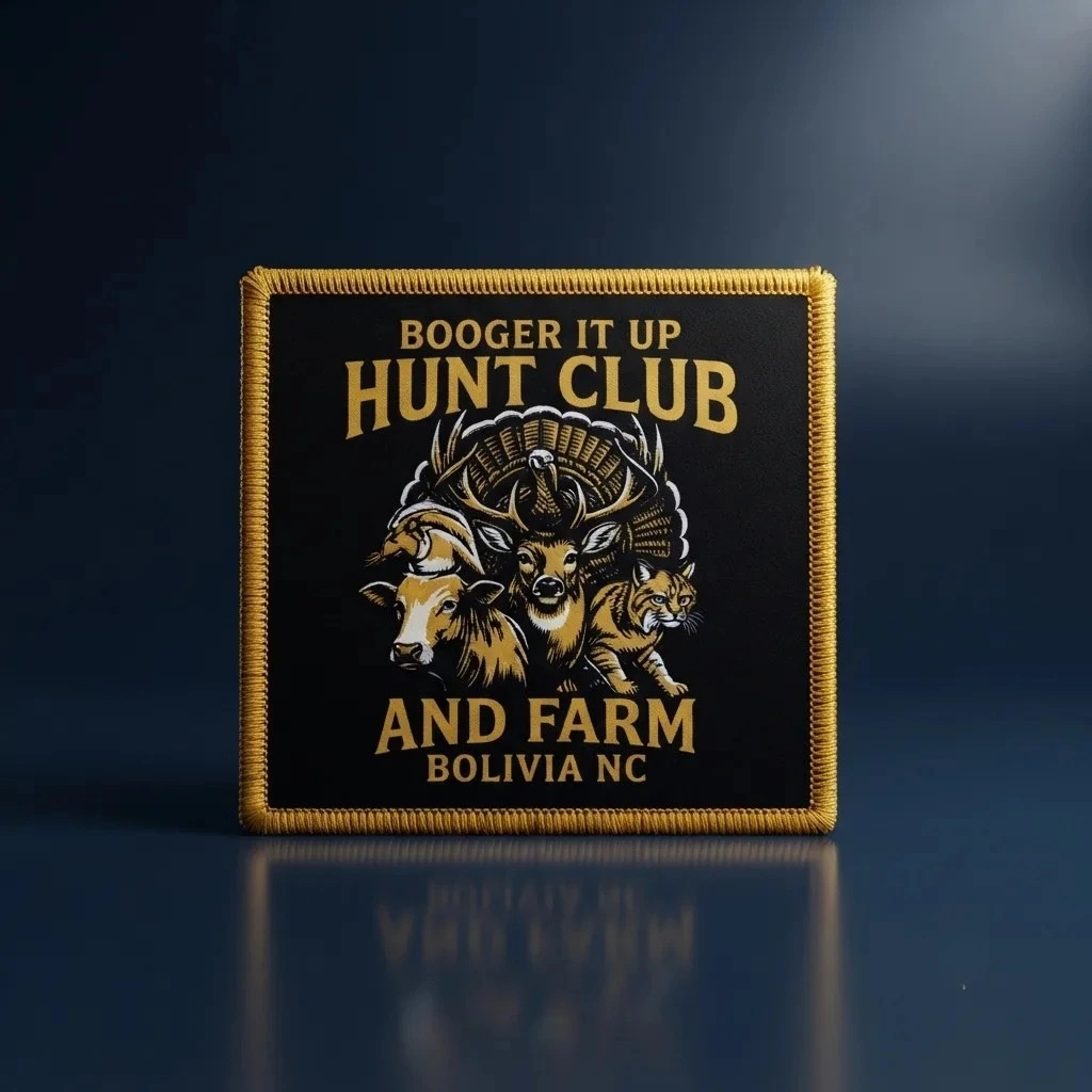 Custom DTF Printed Patches by Spirit Custom Store