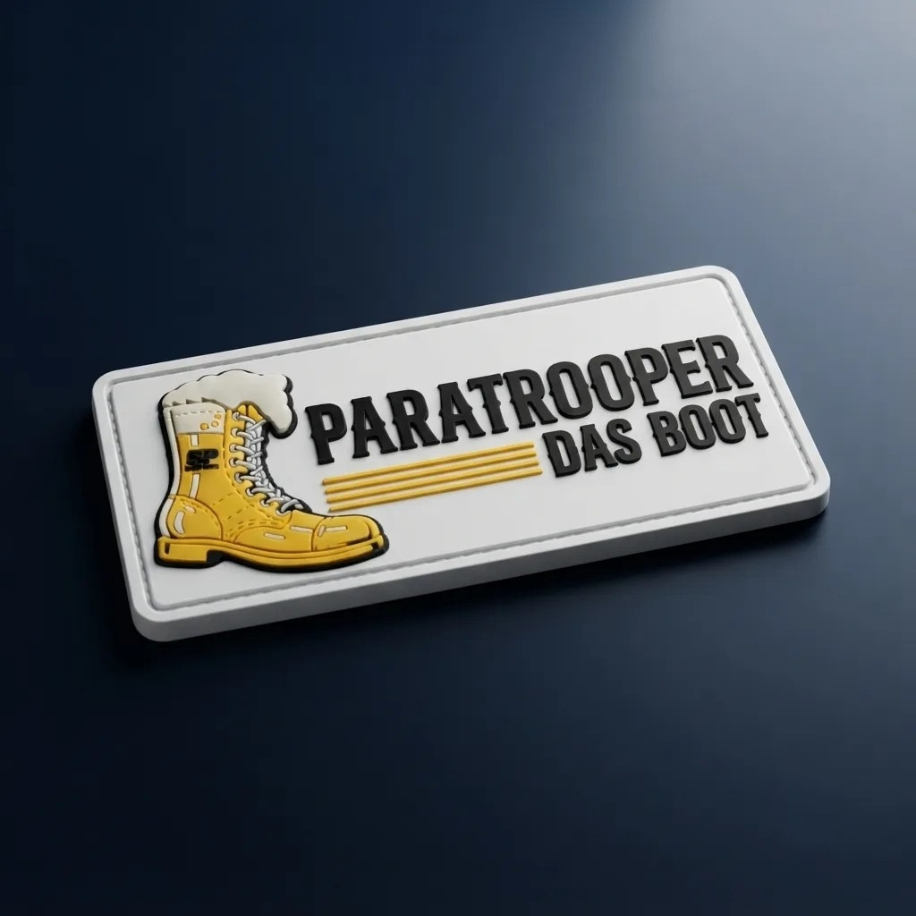 PVC rubber patches by Spirit Custom Store
